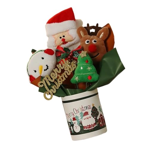 ZwaitL Weicher Weihnachtsbär, Weihnachtsmann, Schneemann, Dekoration, Stoff, Ornamente für Tisch, Kinderzimmer, Fenster, Display, wiederverwendbare Festival-Dekorationen ZwaitL Weicher Weihnachtsbär, Weihnachtsmann, Schneemann, Dekoration, Stoff, Ornamente für Tisch, Kinderzimmer, Fenster, Display, wiederverwendbare Festival-Dekorationen von ZwaitL