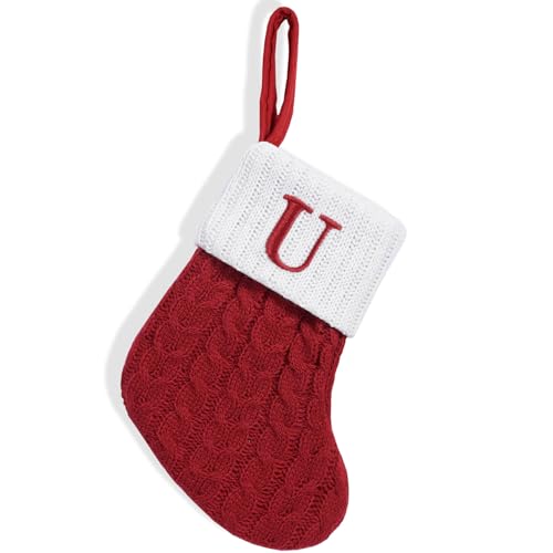 ZwaitL Weihnachtsstrümpfe, Geschenktasche, schöne Stricksocken zum Aufhängen, für Festival, Baum, Kamin, Tür, Dekoration, Strickstrümpfe, Geschenktasche, Baumschmuck ZwaitL Weihnachtsstrümpfe, Geschenktasche, schöne Stricksocken zum Aufhängen, für Festival, Baum, Kamin, Tür, Dekoration, Strickstrümpfe, Geschenktasche, Baumschmuck von ZwaitL
