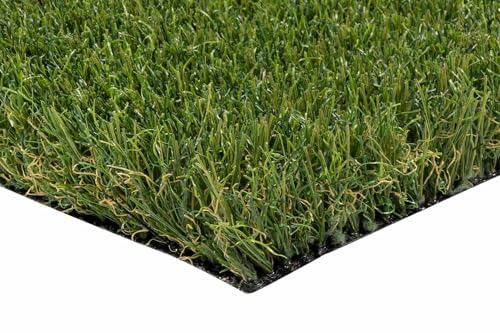 Kunstrasenmatte Natual 40 2.00×2.00 Meter - Kunstrasenmatte Outdoor - Natürlicher Aussehen - Rasenteppich - Kunstoffrasen - Garten Rasen - Rollrasen von ZwartGroen