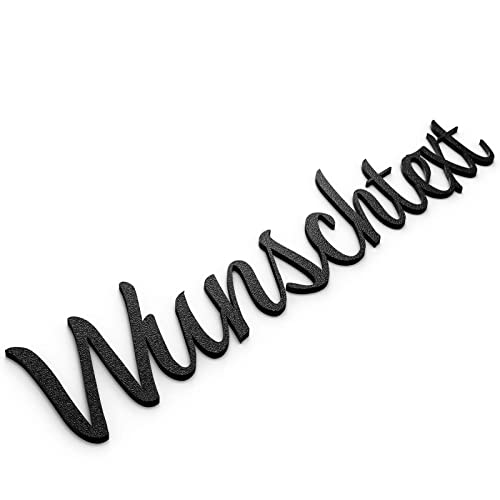Wunschtext Schild Personalisiert Türschild Name Schriftzüge Selbstklebend Schwarz Wunschtext Schild Personalisiert Türschild Name Schriftzüge Selbstklebend Schwarz von Zwayve