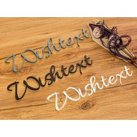 Wishtext Türschild Personalisiert Name Selbstklebend Wunschtext Personalized Individuell Wishtext Türschild Personalisiert Name Selbstklebend Wunschtext Personalized Individuell von ZwayveDesign