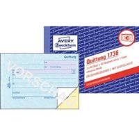 Quittung din A6 quer selbstdurchschreibend 1 Durchschlag 2 x 40 Bl. Quittung din A6 quer selbstdurchschreibend 1 Durchschlag 2 x 40 Bl. von AVERY ZWECKFORM