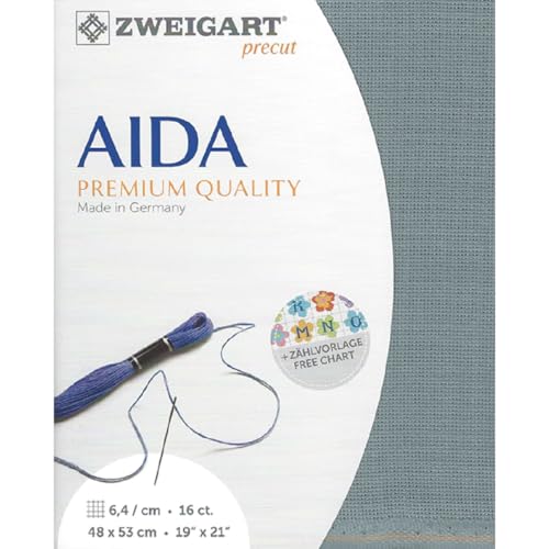 Zweigart Precut Aida col.594 Stoffzuschnitt, 48 x 68 cm Zweigart Precut Aida col.594 Stoffzuschnitt, 48 x 68 cm von Zweigart