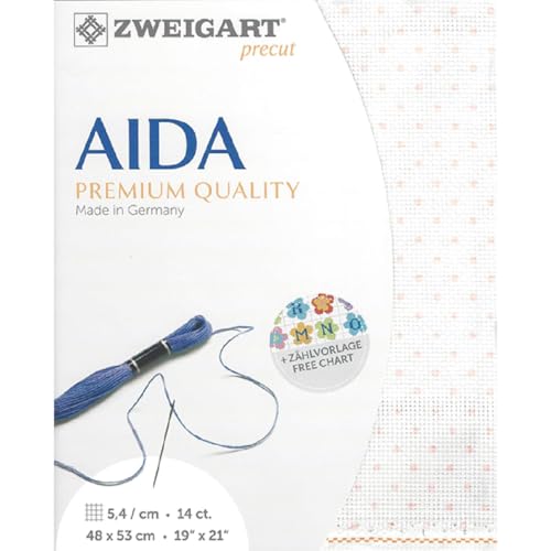 Zweigart Precut Stern-Aida Petit Point col.4229 Stoffzuschnitt, 48 x 68 cm Zweigart Precut Stern-Aida Petit Point col.4229 Stoffzuschnitt, 48 x 68 cm von Zweigart