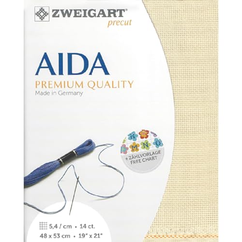 Zweigart Precut Stern-Aida col.770 Stoffzuschnitt, 48 x 68 cm Zweigart Precut Stern-Aida col.770 Stoffzuschnitt, 48 x 68 cm von Zweigart