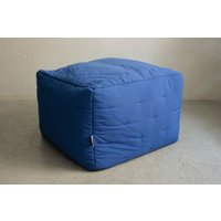 Vintage Ikea Trotsig Air A.i.r. Hocker Aufblasbar in Blau 1990Er Luftmöbel Pouf von ZweiteLiebeLaden