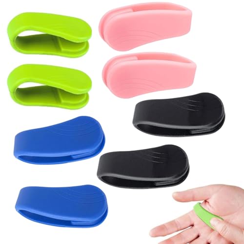 Zwenjuan Akupressur Clip,8 Stück Massage Acupressure Clip Akupressur Klammer,Tragbares Akupressurgerärt Druckpunkt Clip Anti Stress Massage Akupressur Clip,Massage Entspannungswerkzeug von Zwenjuan