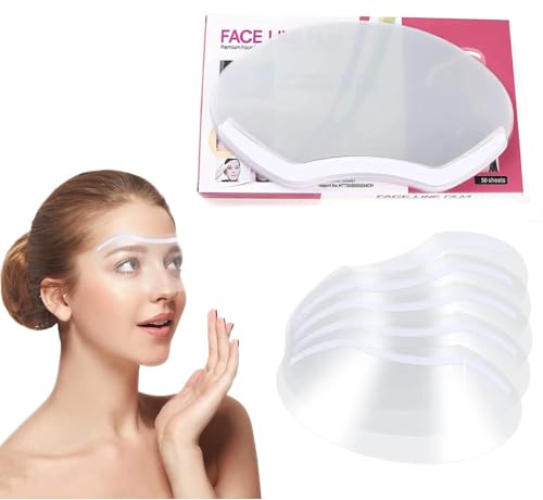 Zwenjuan Safety Kunststoff face Schutz Maske,50PCS Transparent Visier Gesichtsschutz,Friseur transparent klar Haarspray Shield für Friseurschnitt, Friseur,Wimpern Oder Augenbrauenschutz von Zwenjuan