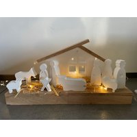 Weihnachtskrippe Aus Raysin Weihnachtskrippe Aus Raysin von Zwergenparade