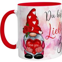 Tasse Mit Spruch Lieblings Zwerg - Gnome Kaffeetasse Ich Liebe Dich Geschenk von Zwergenstick