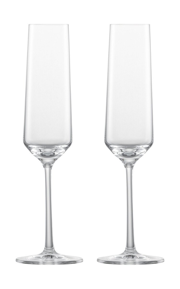 Sektglas mit Moussierpunkt 2er-Set Pure von Zwiesel Glas