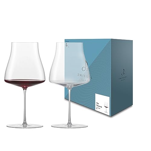 Zwiesel Glas Pinot Noir Rotweinglas The Moment (2-er Set), in Handarbeit mundgeblasene Rotweingläser, elegante Tritan®-Kristallgläser für Rotwein (Art.-Nr. 122095) von Zwiesel Glas