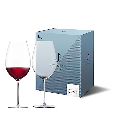 Zwiesel Glas Bordeaux Premier Cru Rotweinglas Enoteca (2-er Set), in Handarbeit mundgeblasene Bordeauxgläser, edle Kristallgläser für Rotwein (Art.-Nr. 122089) von Zwiesel Glas