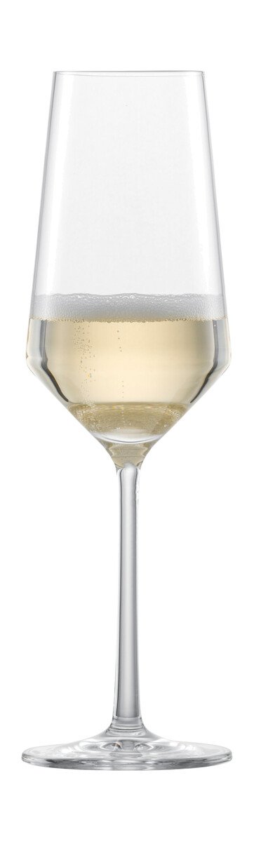 Zwiesel Glas Champagnerglas mit Moussierpunkt 2er-Set Pure von Zwiesel Glas