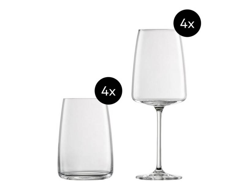 Zwiesel Glas Gläser-Set Vivid Senses, Kristallglas, 8-tlg. Zwiesel Glas Gläser-Set Vivid Senses, Kristallglas, 8-tlg. von Zwiesel Glas