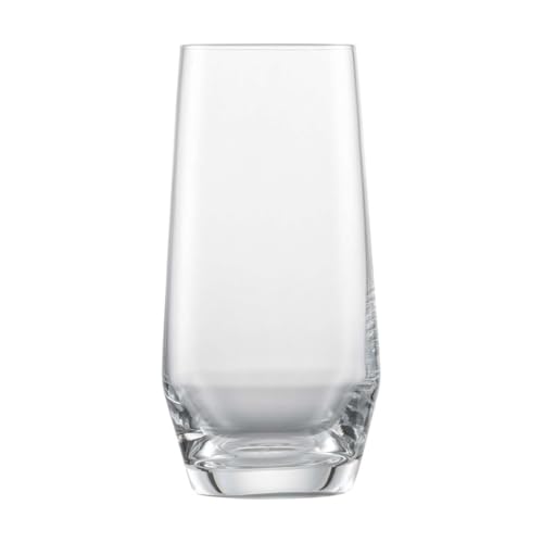 Zwiesel Glas Pure Becher aus hochwertigem Glas hergestellt, 4-teiliges Set, Maße: Höhe: 14.4 cm, Durchmesser: 7 cm, Volumen: 357 ml, 122318 von Zwiesel Glas