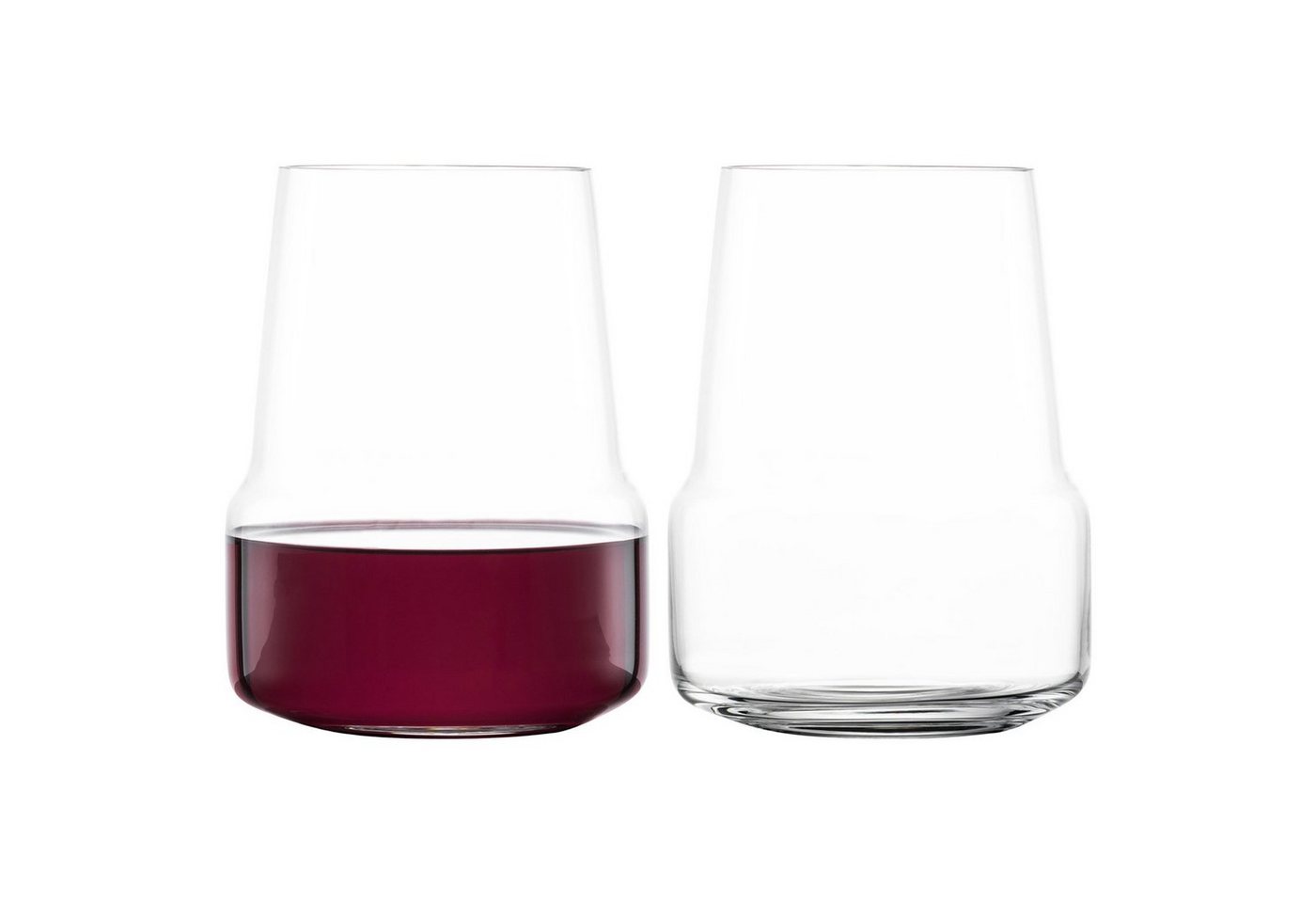 Zwiesel Glas Rotweinglas Level Rotwein Tumbler 2er Set, Glas von Zwiesel Glas