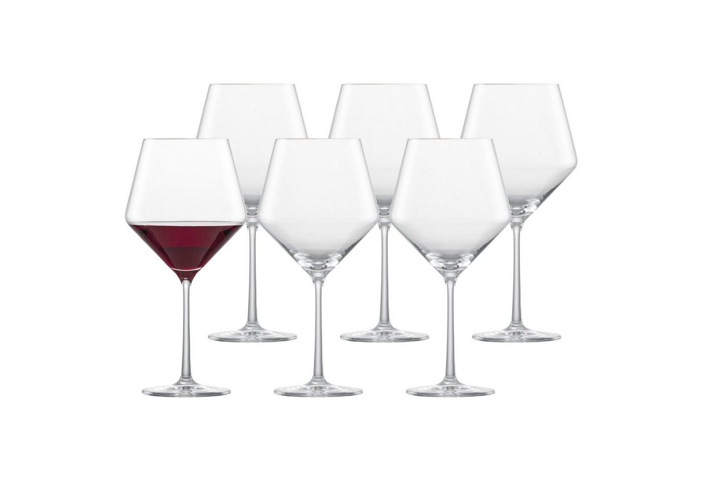 Zwiesel Glas Rotweinglas Pure Burgundergläser 692 ml 6er Set, Glas von Zwiesel Glas