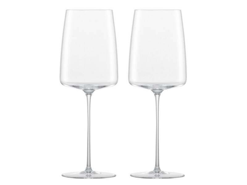 Zwiesel Glas Weinglas Simplify Weinglas leicht & frisch Set 2tlg, Tritan-Kristallglas Zwiesel Glas Weinglas Simplify Weinglas leicht & frisch Set 2tlg, Tritan-Kristallglas von Zwiesel Glas
