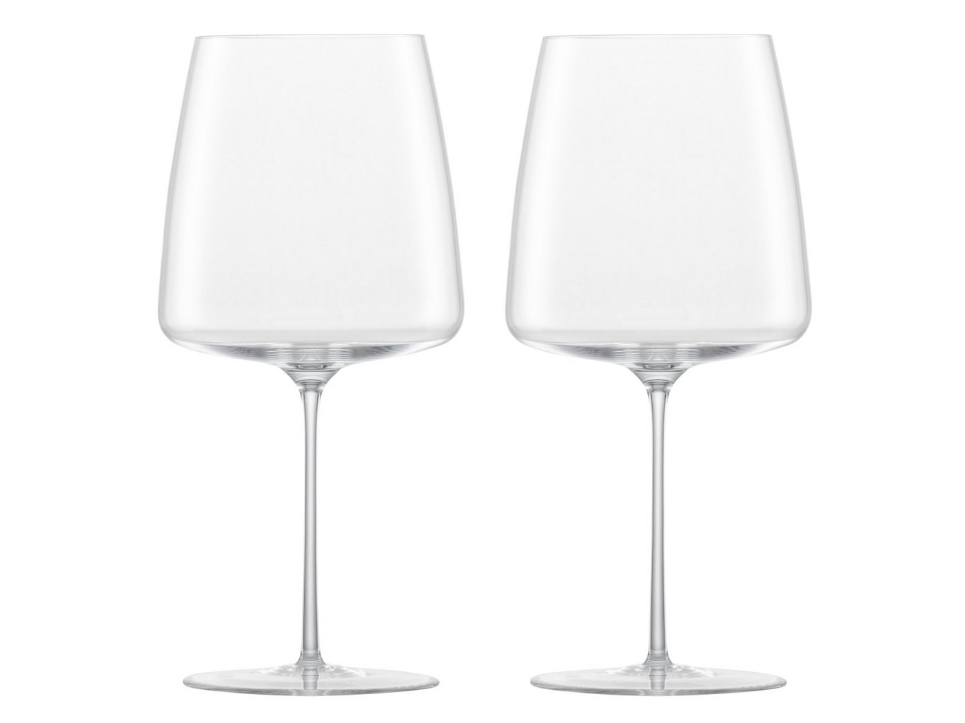 Zwiesel Glas Weinglas Simplify Weinglas samtig & üppig Set 2tlg, Tritan-Kristallglas von Zwiesel Glas