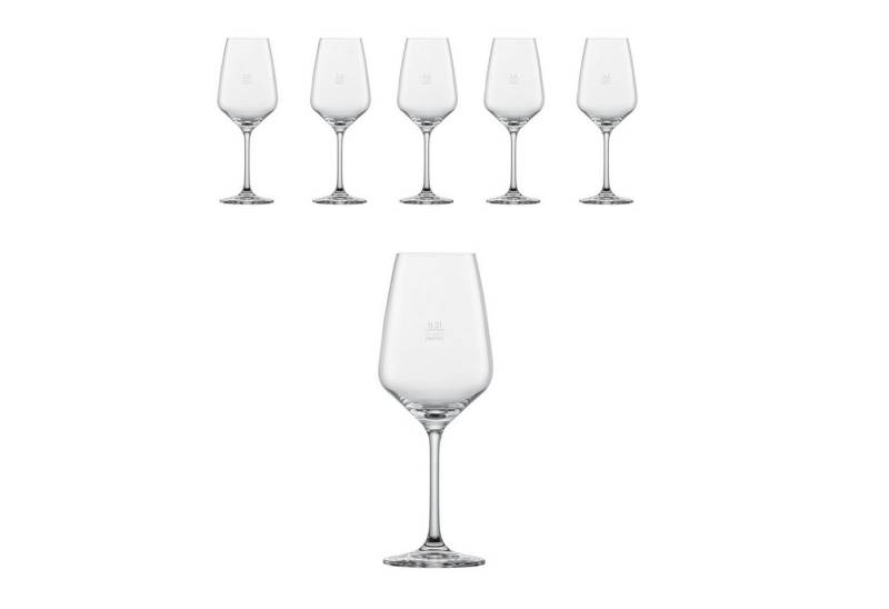 Zwiesel Glas Weißweinglas Schott Zwiesel Taste Weißweingläser – 6er Set 356ml geeicht, Tritan-Kristallglas von Zwiesel Glas