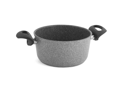 Ballarini Zwilling Kasserolle mit 2 Griffen Cortina Granitium Eco Induktion 20 cm Ballarini Zwilling Kasserolle mit 2 Griffen Cortina Granitium Eco Induktion 20 cm von BALLARINI