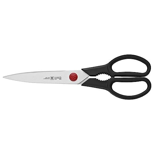 ZWILLING Twin L Vielzweckschere, Universalschere, Länge: 23 cm, Rostfreier Spezialstahl/Kunststoff, Schwarz [Made in Germany] von ZWILLING