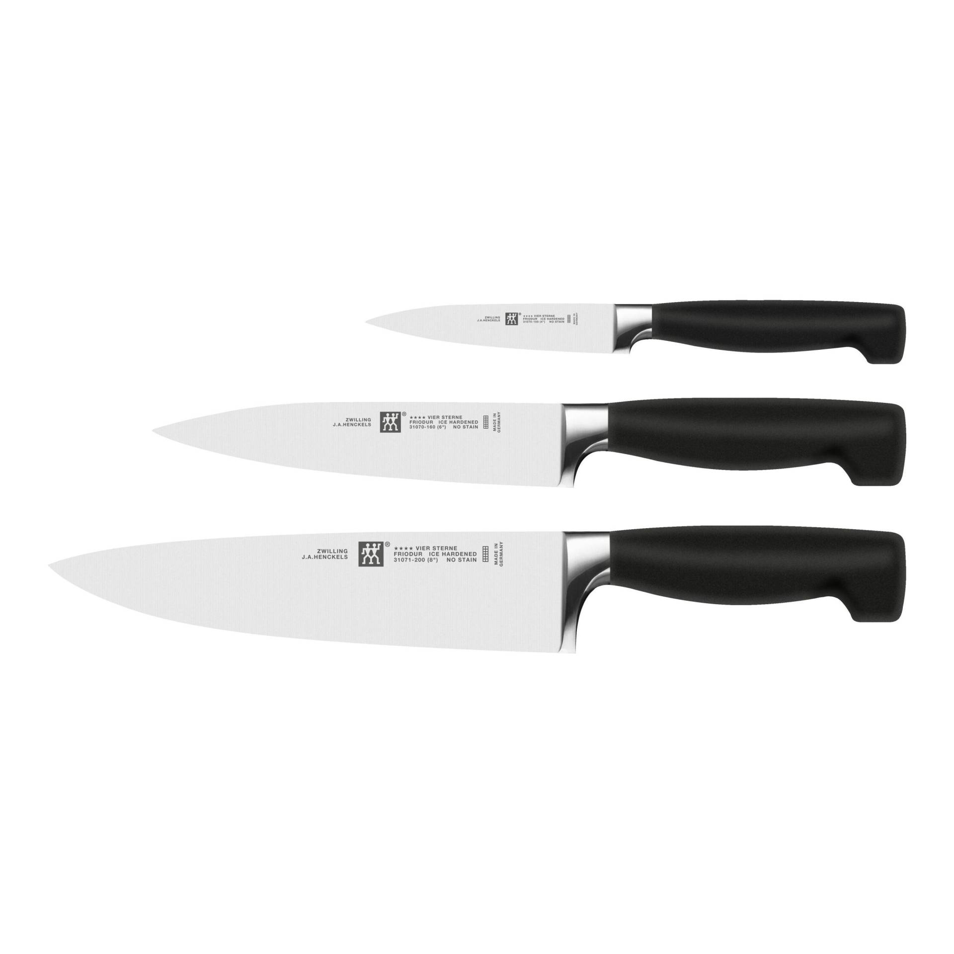 ZWILLING **** VIER STERNE Messerset 3-tlg von Zwilling