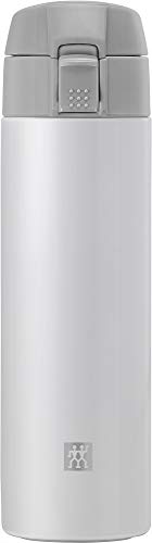 ZWILLING Thermo Thermoflasche, Reisebecher, Doppelwandisolierung, Sicherheitsverschluss, 450 ml, Höhe: 22,8 cm, Weiß von ZWILLING