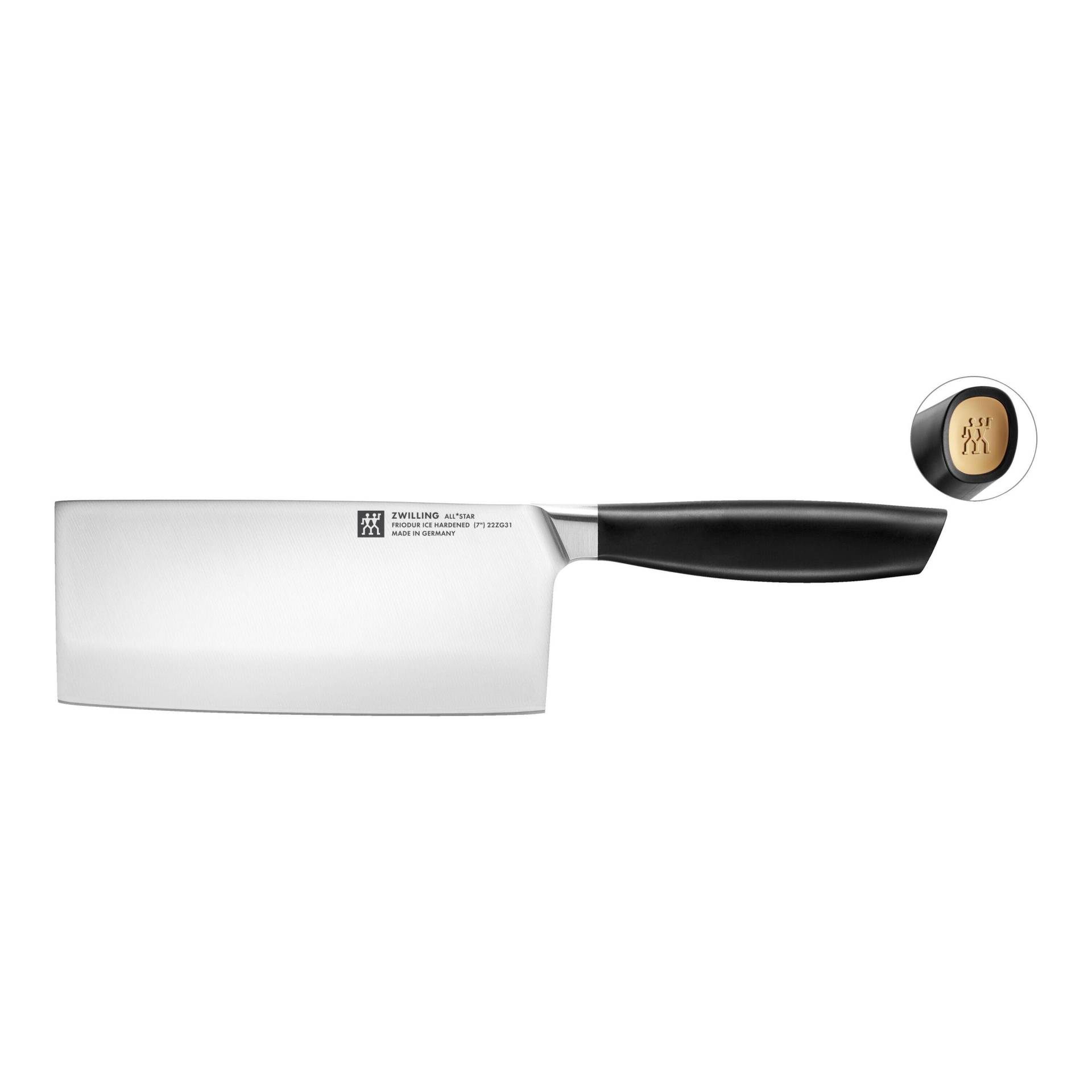 ZWILLING All * Star Chin. Kochmesser 18 cm, Gold Matt von Zwilling