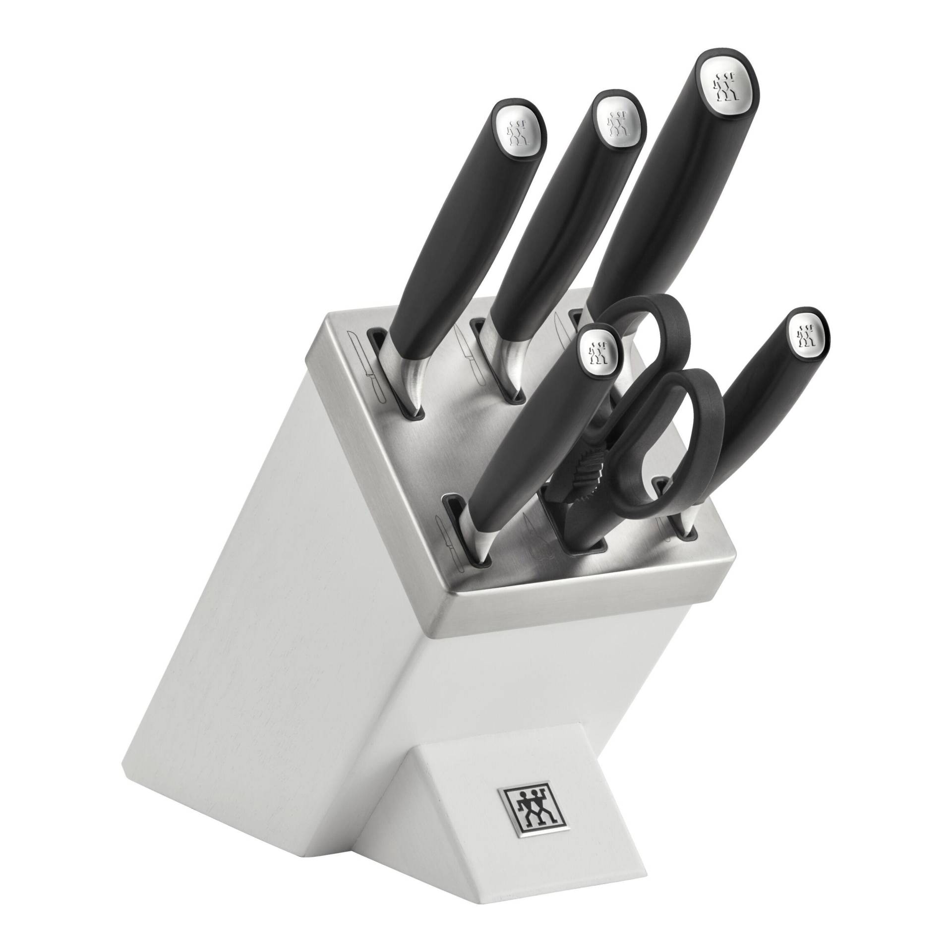 ZWILLING All * Star Messerblockset mit KiS Technologie 7-tlg, Weiß von Zwilling