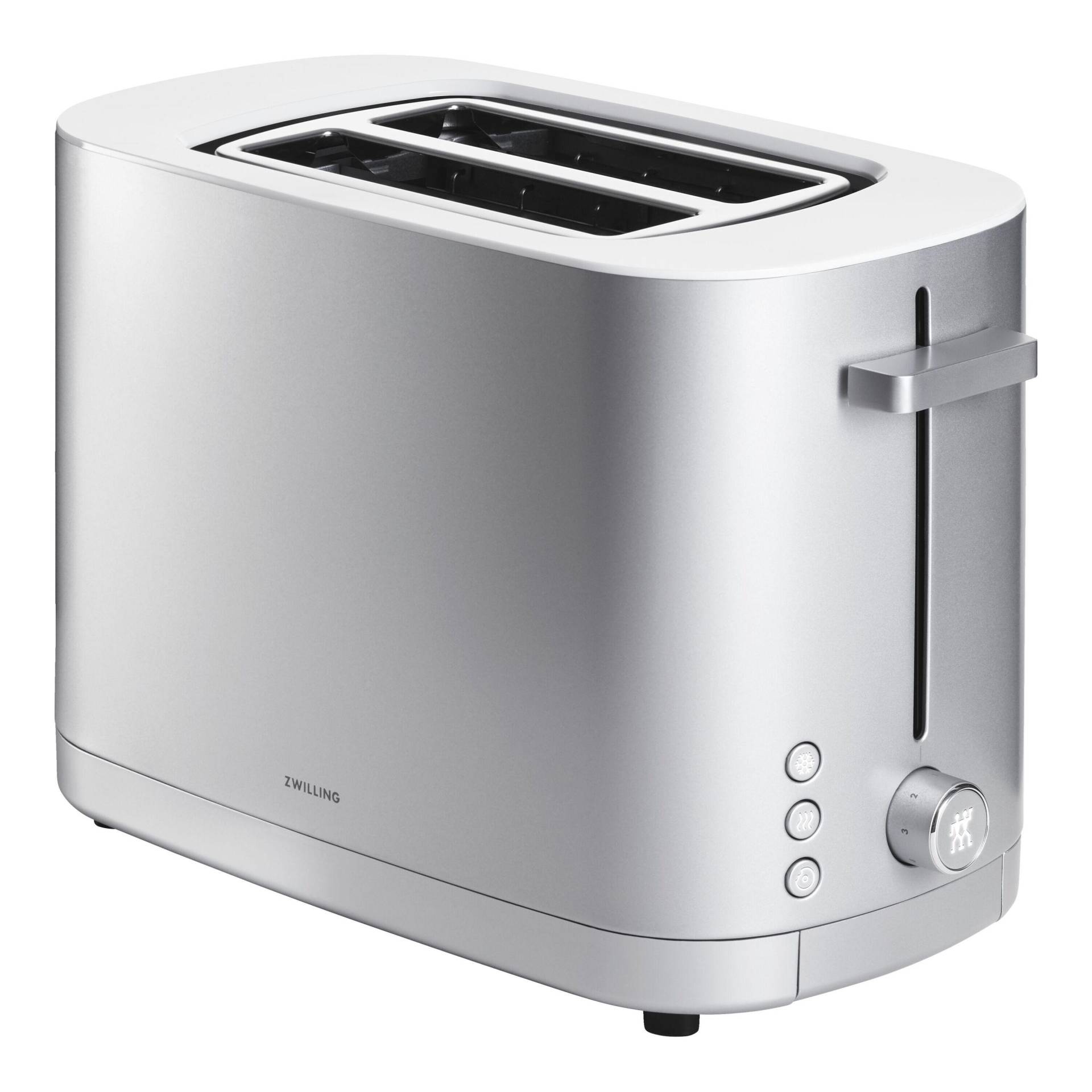 ZWILLING Enfinigy Toaster, 2 Schlitze kurz, Silber von Zwilling