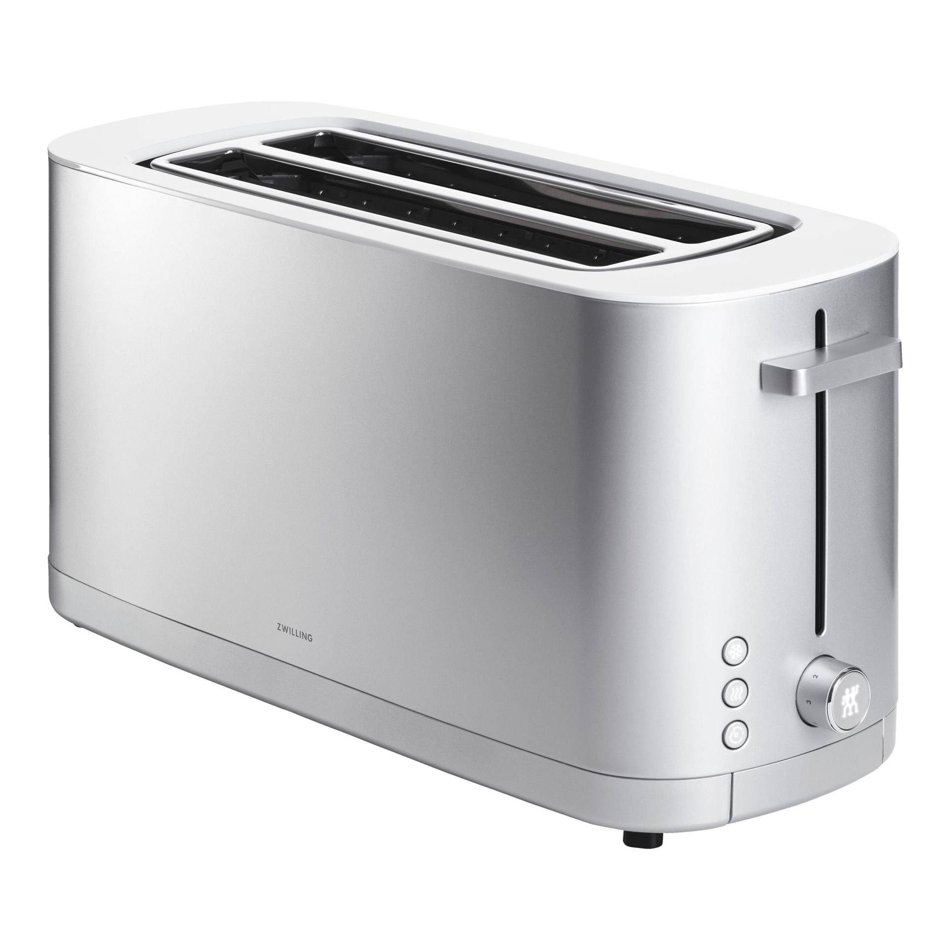 ZWILLING Enfinigy Toaster, 2 Schlitze lang, Silber von Zwilling