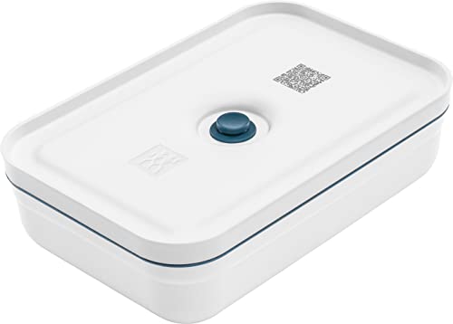 ZWILLING Fresh & Save Vakuum Lunchbox, Größe L flach, Kunststoff, Weiß-La Mer von Zwilling