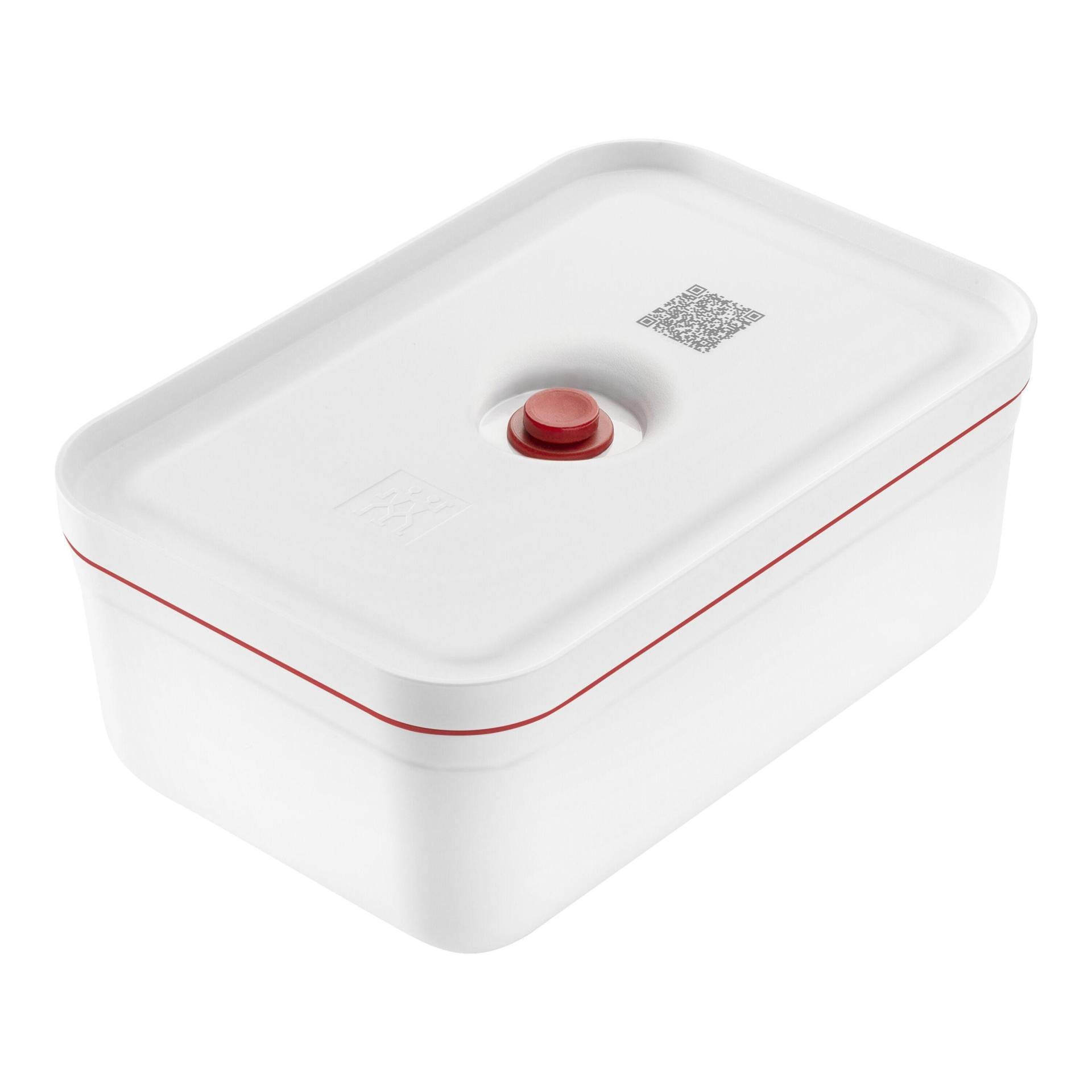 ZWILLING Fresh & Save Vakuum Lunchbox L, Kunststoff, Weiß-Rot von Zwilling