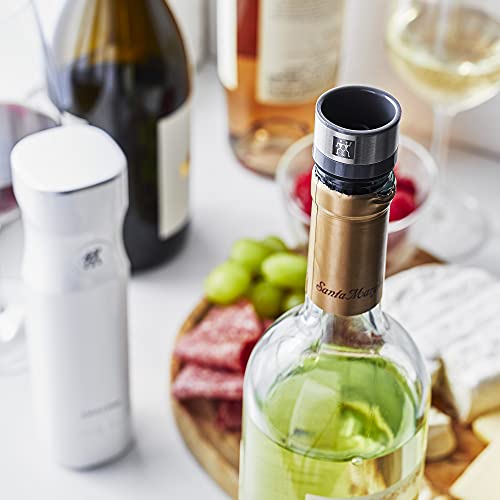 ZWILLING Fresh & Save Vakuum Weinverschluss Set, 3-tlg, grau von ZWILLING