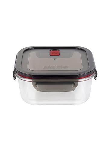 ZWILLING Frischhaltedose aus Glas, quadratisch, 1100 ml von ZWILLING