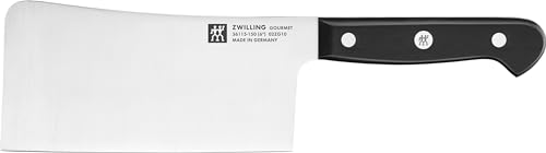 ZWILLING Gourmet Hackmesser, 15 cm, Rostfreier Spezialstahl, Ergonomischer Kunststoff-Griff, Schwarz - Made in Germany von ZWILLING