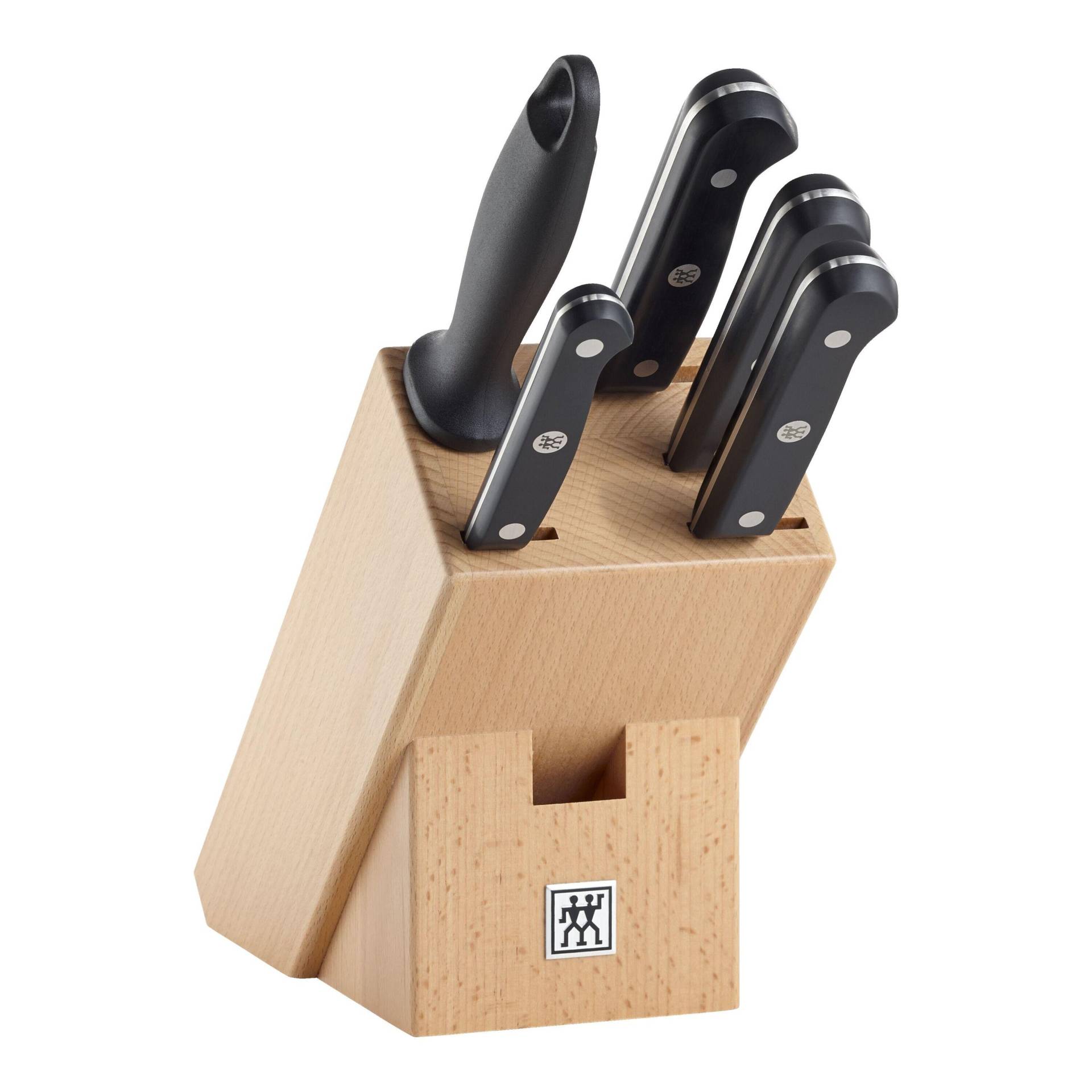 ZWILLING Gourmet Messerblockset 6-tlg, Natur von Zwilling