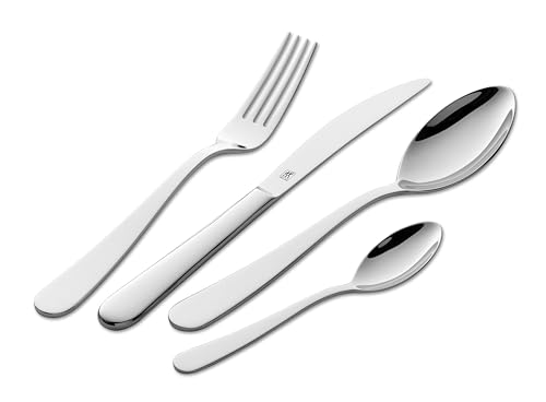 ZWILLING Greenwich Besteck-Set, 68-teilig, Für 12 Personen, 18/10 Edelstahl/Hochwertiger Klingenstahl, Poliert, Silber von Zwilling