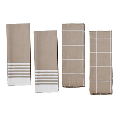 ZWILLING J.A. Henckels Küchentuch-Set, 4-teilig, Taupe von ZWILLING