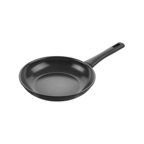 ZWILLING Madura Plus Bratpfanne, 28 cm, Aluminium, Keramik-Antihaftbeschichtung, kratzfeste Keramikpfanne für alle Herdarten, Induktionsgeeignet [Made in Italy], Schwarz von ZWILLING