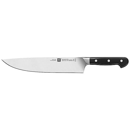 ZWILLING Pro Kochmesser, Klingenlänge: 26 cm, Rostfreier Spezialstahl, Kunststoffgriff, Schwarz von Zwilling