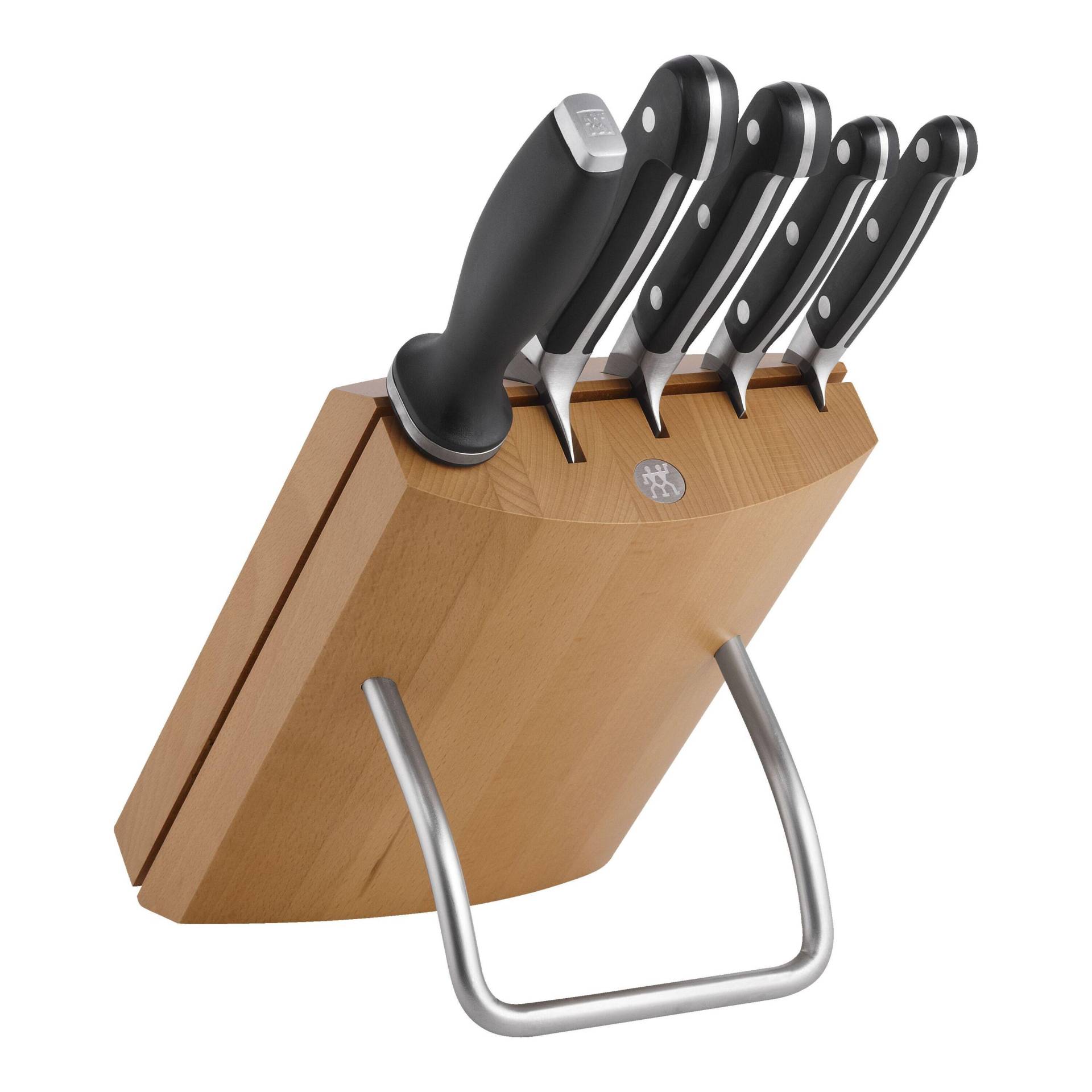 ZWILLING Pro Messerblockset 6-tlg, Natur von Zwilling