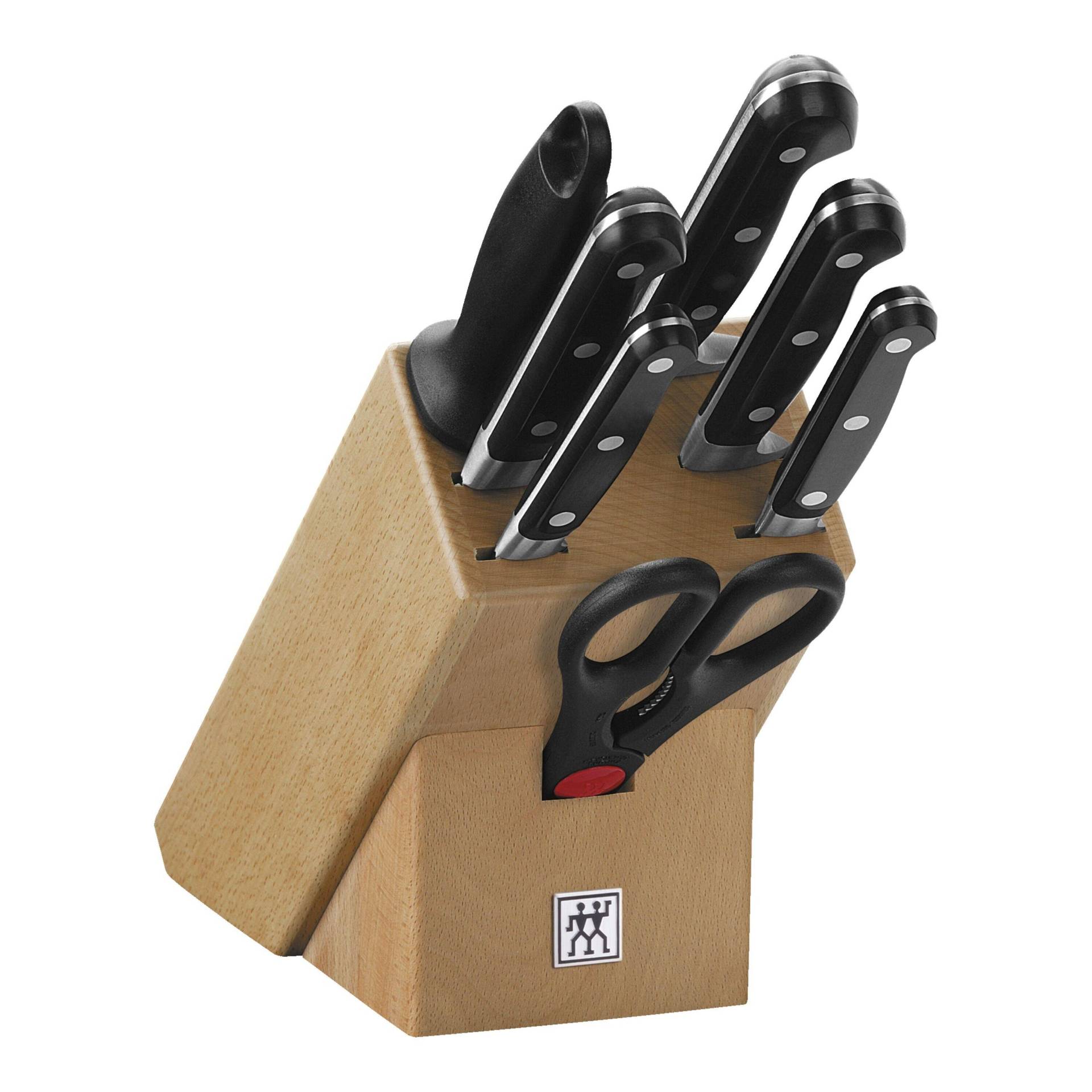 ZWILLING Professional S Messerblockset 8-tlg, Natur von Zwilling