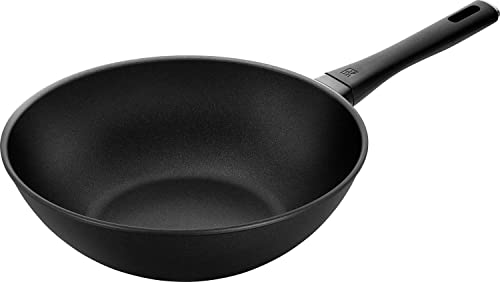 ZWILLING Shine Aluminium-Wokpfanne, 30 cm, Rund, Mit Antihaftbeschichtung, Schwarz von ZWILLING