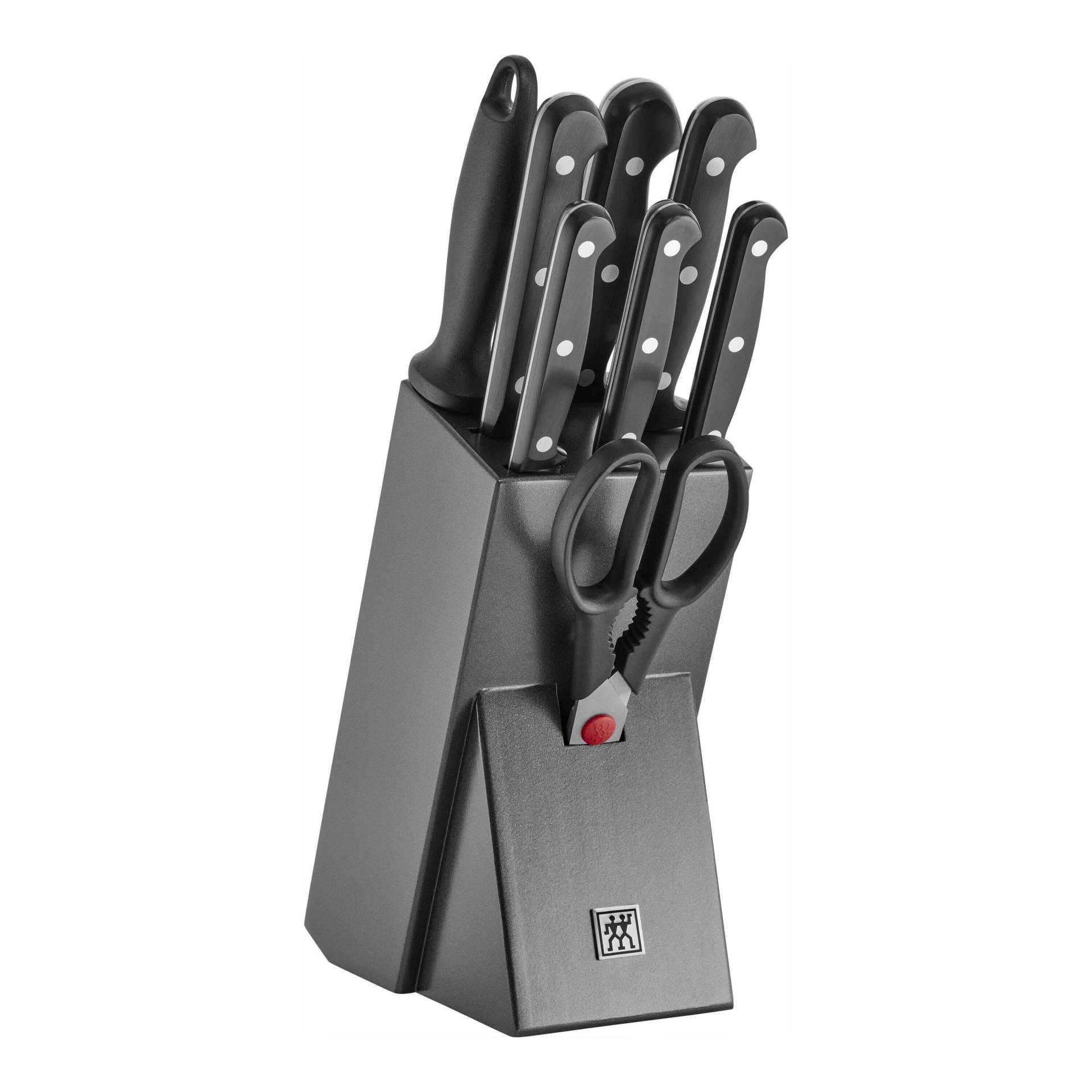 ZWILLING TWIN Chef 2 Messerblockset 9-tlg, Anthrazit von Zwilling