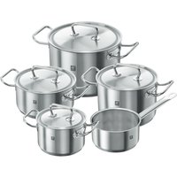 ZWILLING TWIN Classic Kochtopfset 5-tlg, 18/10 Edelstahl von Zwilling