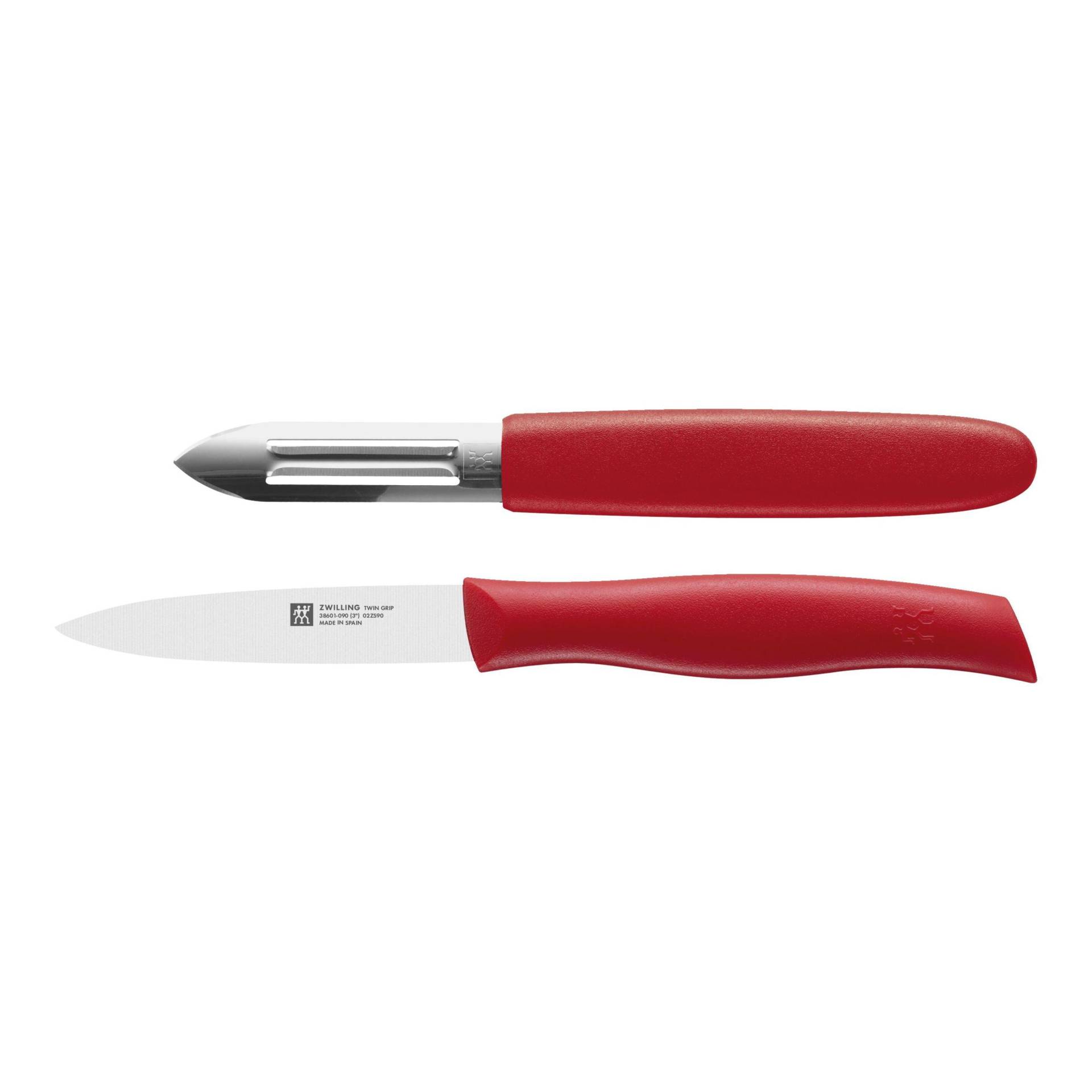 ZWILLING TWIN Grip Messerset 2-tlg, Rot von Zwilling