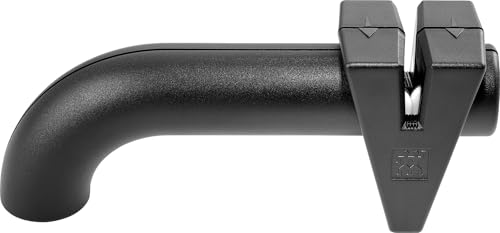 Zwilling TWINSHARP Messerschärfer, Keramikscheiben, einfache & sichere Handhabung, schwarz von ZWILLING